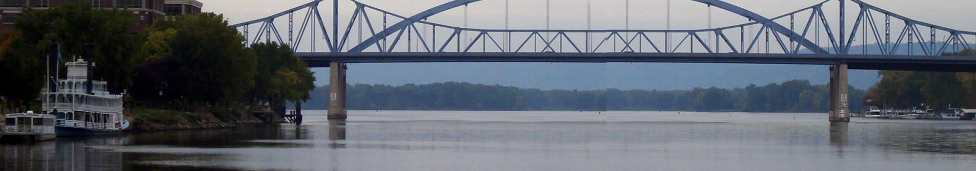 picture of the blue bridges