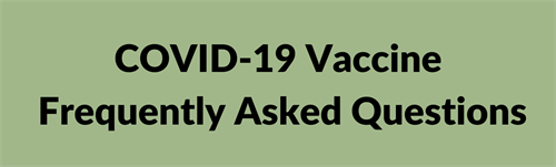 VACCINE Frequently Asked Questions